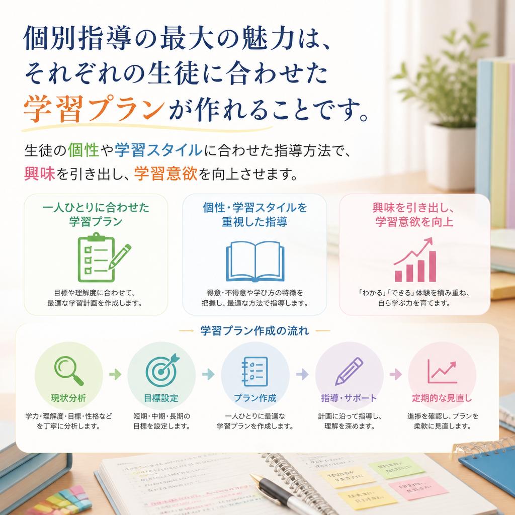 4. 個別指導の魅力